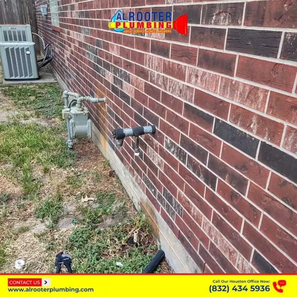 A close up of a gas meter
