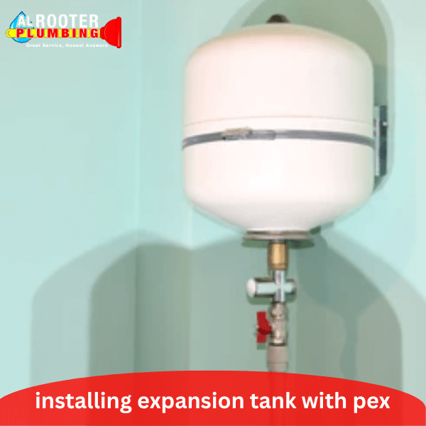 installing expansion tank with pex