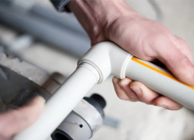 plumber fitting cvpc pipe